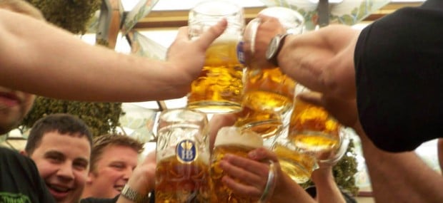 Beer drinking law Oktoberfest