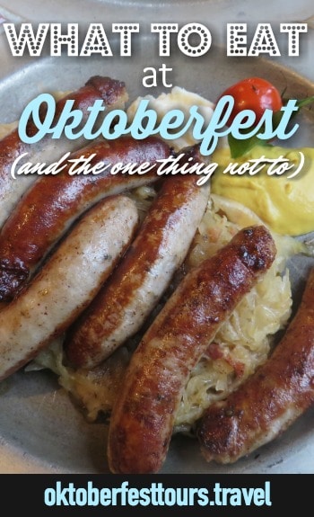 Oktoberfest food | Munich, Germany | Pretzels and beer | Half Chickens and pork knuckles | What to eat at Oktoberfest | What to expect from Oktoberfest food | Oktoberfest food dining tips | Oktoberfest beer tent menus | #oktoberfest #Munich #bratwurst #chicken #germanfood #germany