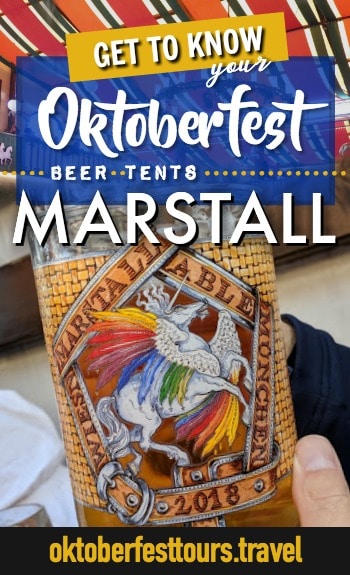 Get to know your Oktoberfest beer tents: Marstall Festzelt #oktoberfest #beer #festival #munich #germany #spaten